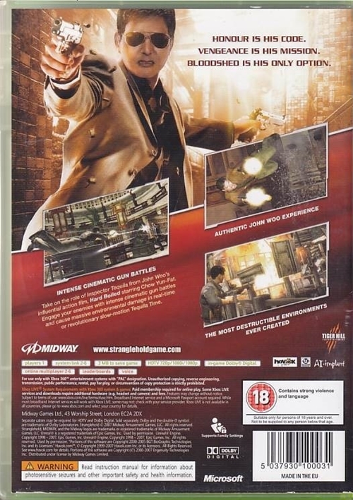 Stranglehold - XBOX 360 (B Grade) (Used) (Eng)